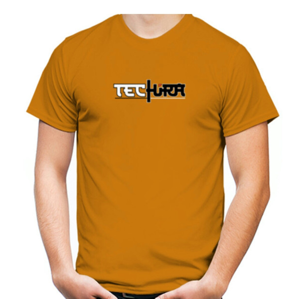 Kaos Pria Red Mango TC12 Kuning Jeruk