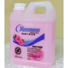 Sabun mandi Annabah - Body Wash Aroma Soft Rose 1 liter