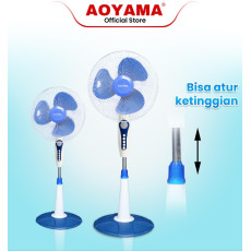 KIPAS ANGIN BERDIRI AOYAMA / KIPAS 16 INCH AOYAMA / KIPAS ANGIN STANDFAN AOYAMA / KIPAS BEDIRI / GARANSI RESMI / KIPAS GARANSI