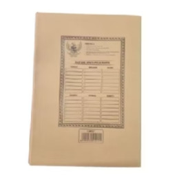 Sampul Buku Coklat Kwarto