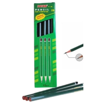 Pensil Joyko 2B P88,pensil ujian komputer ,1pack 12pcs