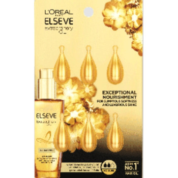 L'oreal Paris Elseve Extraordinary Oli-vitamin rambut Gold Hair Serum