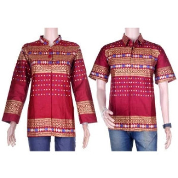 Batik Pasangan-Couple Batik-Sarimbit Prodo Model Blus