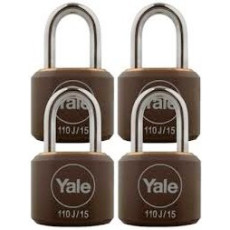 Yale Classic 15mm - 4 Pcs Master Kunci Gembok