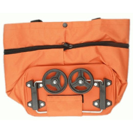 Tas Belanja Lipat Feksibel dengan Roda Trolly