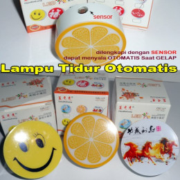 Lampu Tidur Otomatis Sensor Gelap