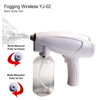 Spray gun Desinfektan cair,wireless,charger