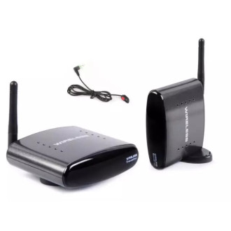Wireless AV Extender Sender TV Audio Video-2.4GHz 250 M
