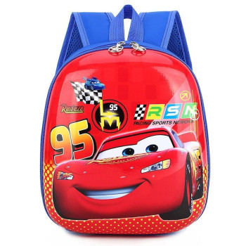 Tas sekolah anak ,redcars Tas Telur Ransel Anak Sekolah Import