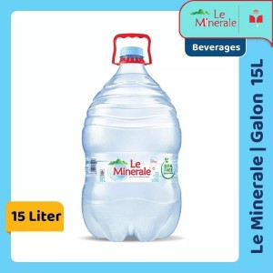 Gading serpong Le Minerale Air Mineral Galon 15 Liter