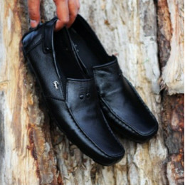 Sepatu Pria Crocodile Loafer Genuine Leather