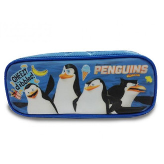 Pencil Case 2 Penguin Madagascar Cheezy Dibbles