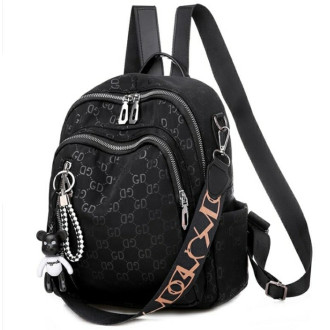 Tas wanita JT7157-black Tas Ransel GD Wanita Fashion Cantik Terbaru