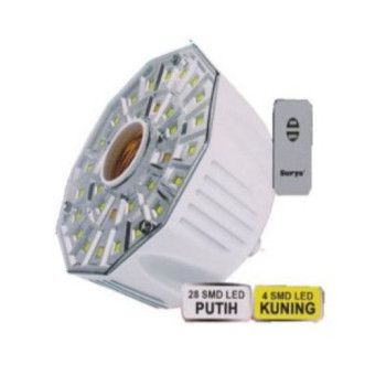 Lampu Emergency with Remote Control
